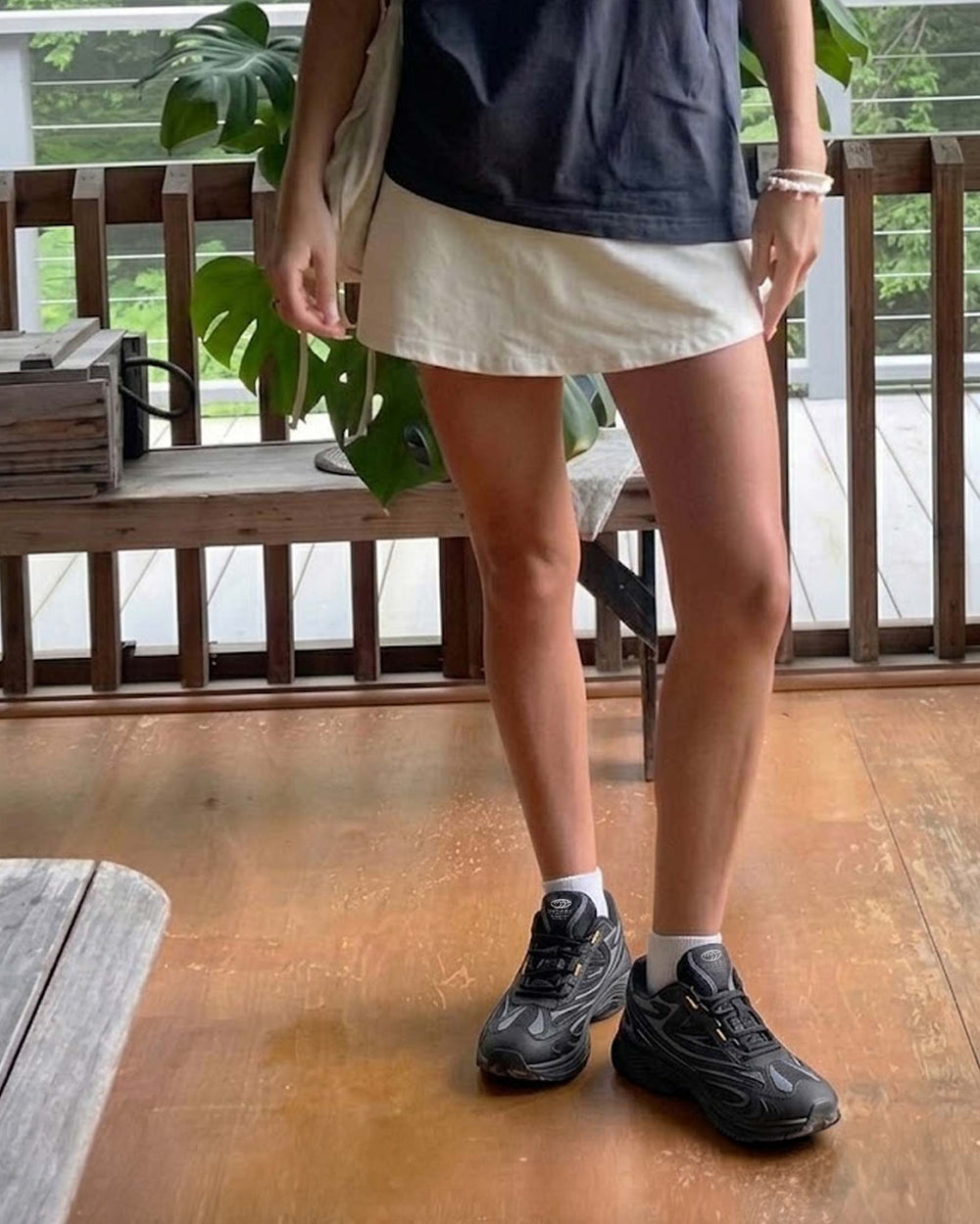 Sneakers vegan Dragonfly - Full Black - Corn