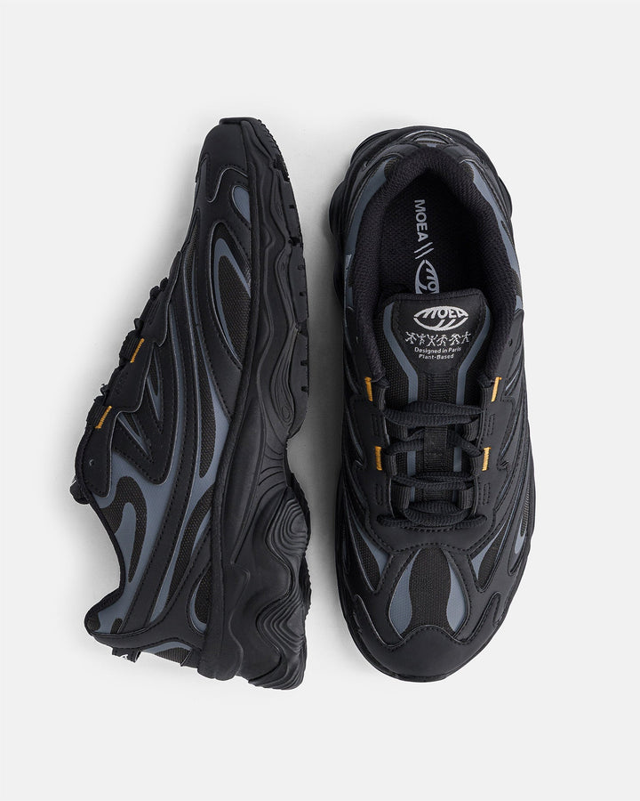 Sneakers vegan Dragonfly - Full Black - Corn