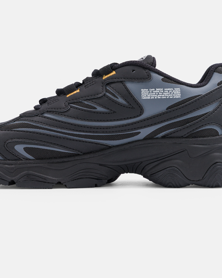 Sneakers vegan Dragonfly - Full Black - Corn