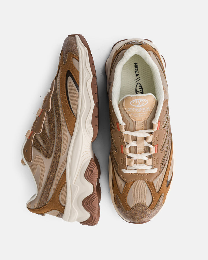 Sneakers vegan Dragonfly - Full Brown - Palm
