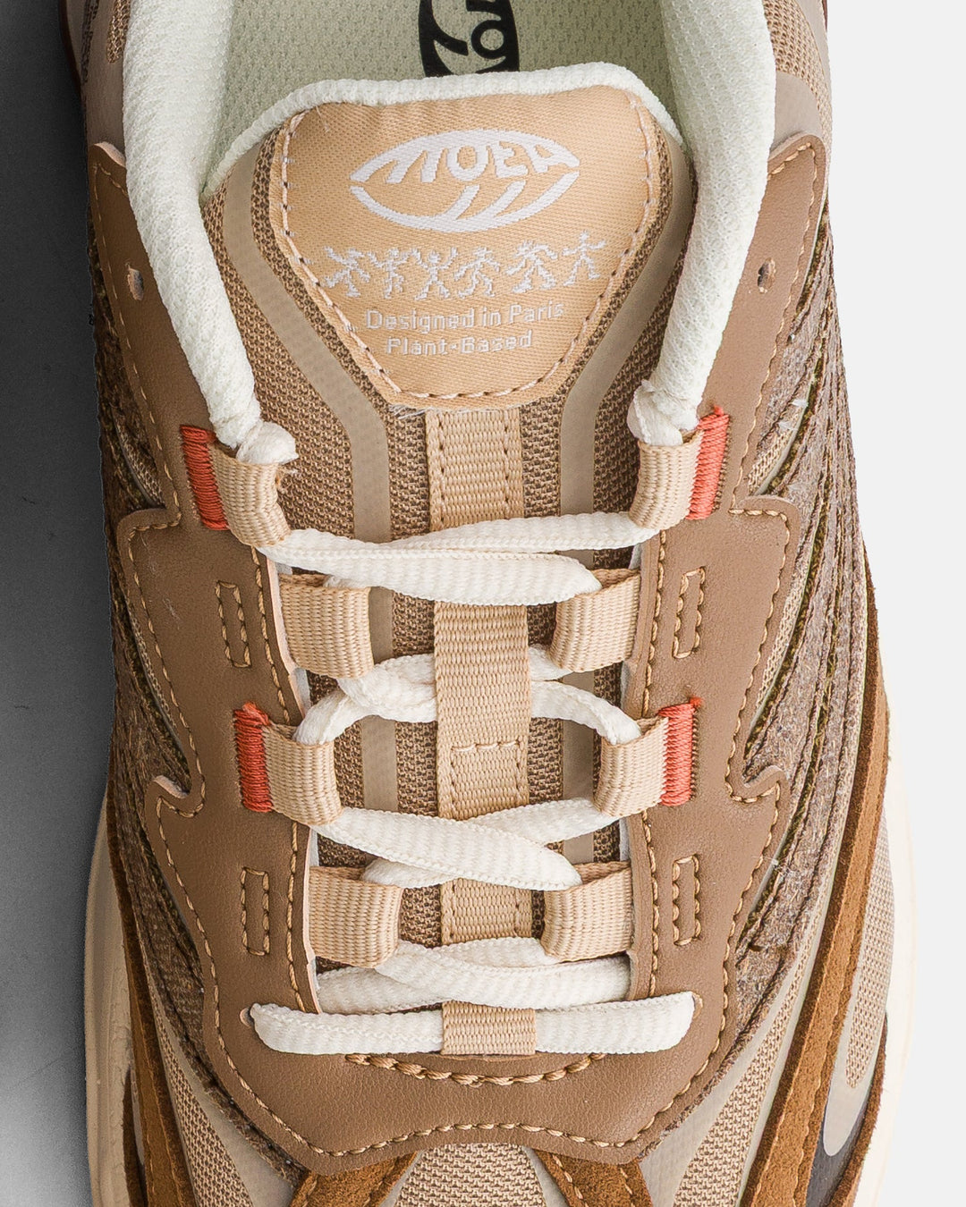 Sneakers vegan Dragonfly - Full Brown - Palm