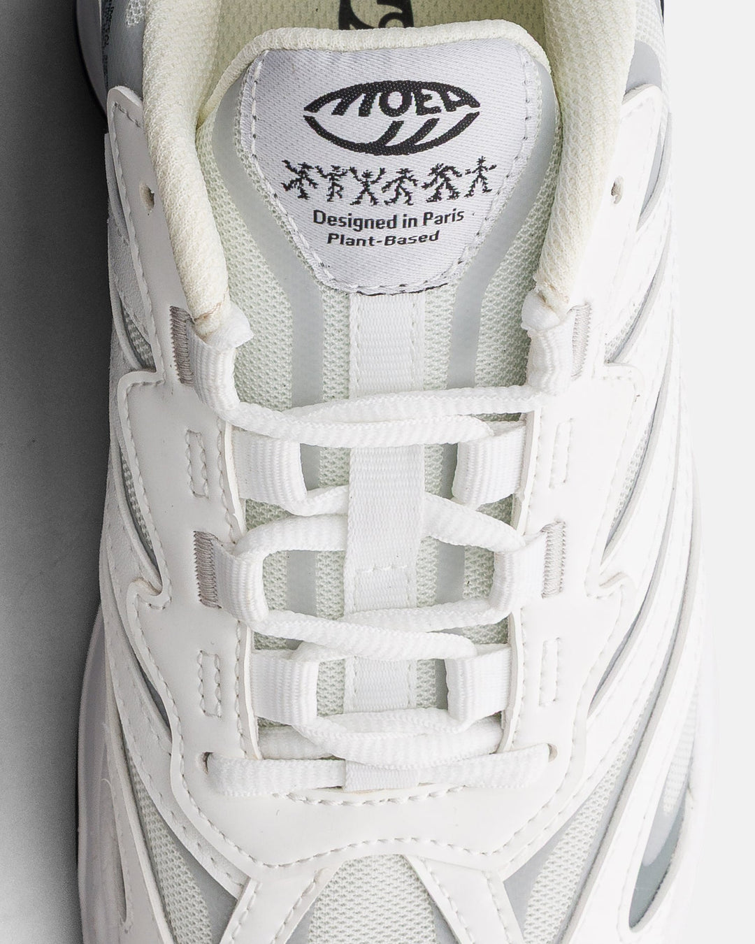 Sneakers vegan Dragonfly - Full White - Corn