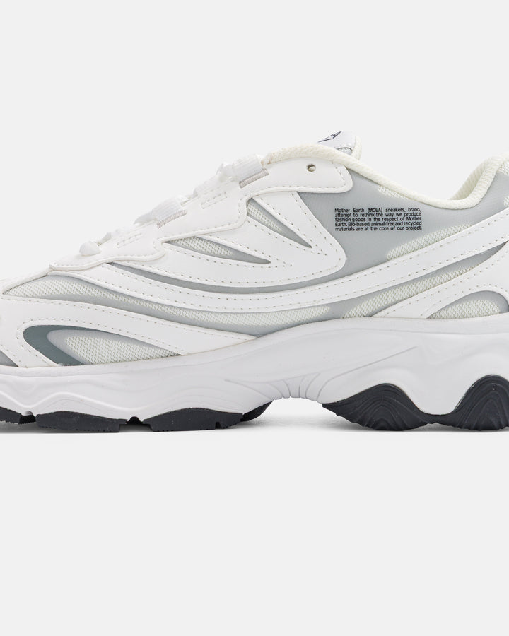 Sneakers vegan Dragonfly - Full White - Corn