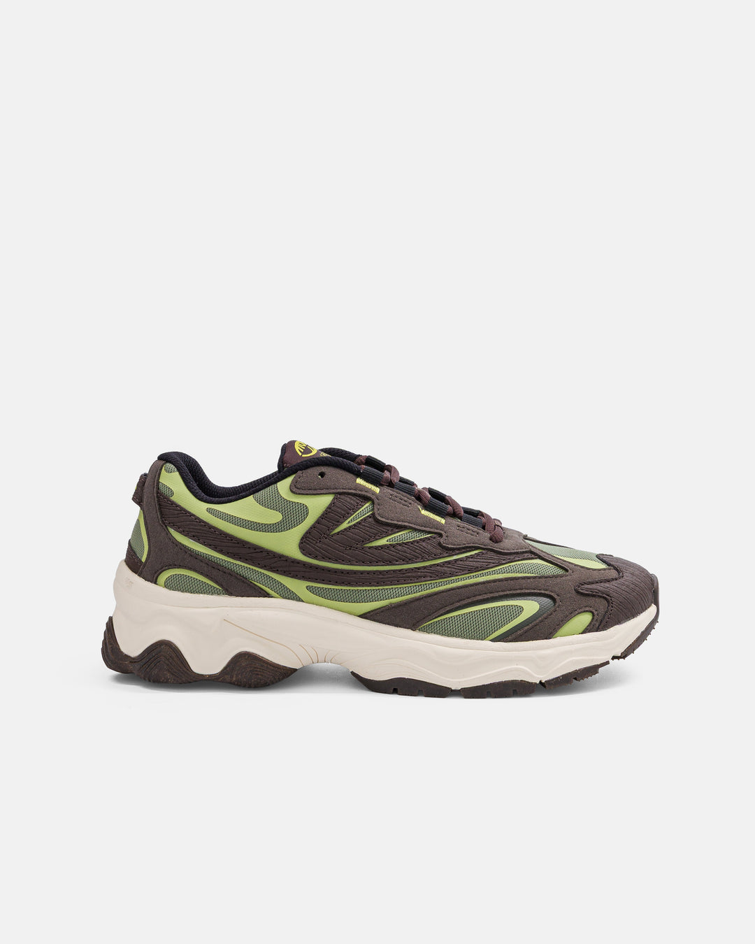 Sneakers vegan Dragonfly - Green Acid - Mushroom