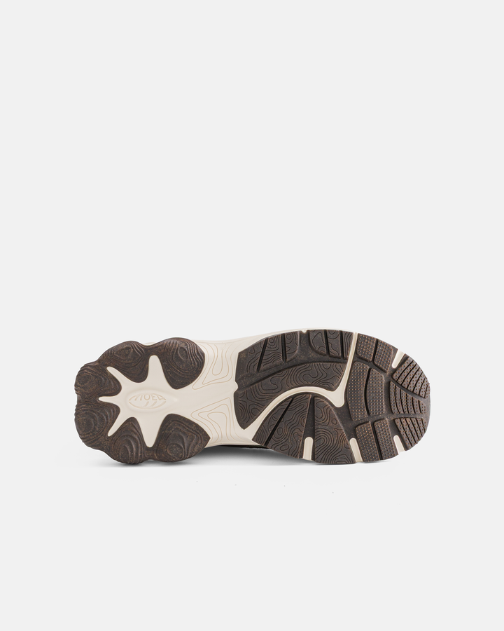 Sneakers vegan Dragonfly - Green Acid - Mushroom
