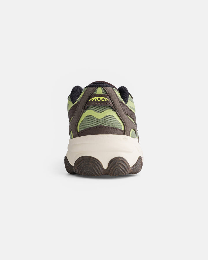 Sneakers vegan Dragonfly - Green Acid - Mushroom