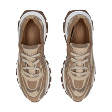 Charger l'image dans la galerie, NAE Vegan Sneakers Unisex Chunky Sole Recycled Lightweight Breathable Brown US 5-12