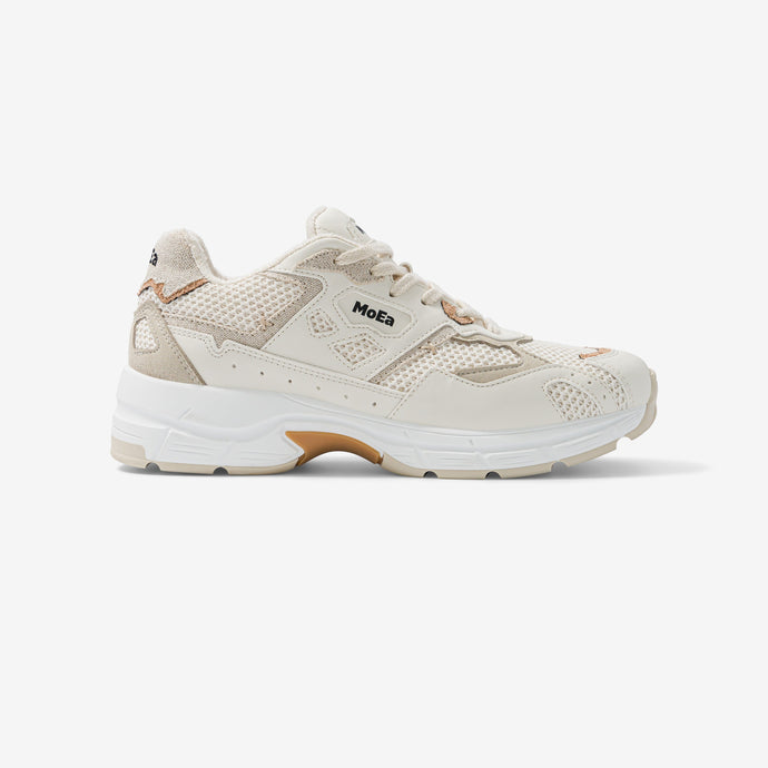sneakers vegan style running beige