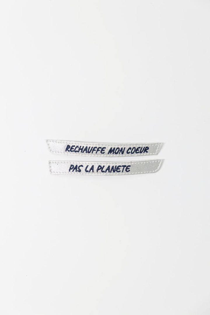 Straps personnalisés Master Mind argentés pour baskets à scratch