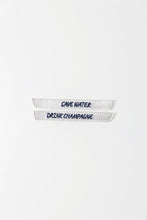 Charger l&#39;image dans la galerie, Straps personnalisés Master Mind argentés pour baskets vegan