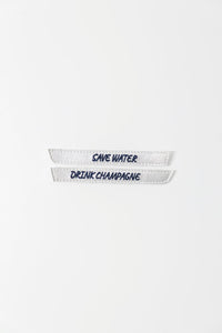 Straps personnalisés Master Mind argentés pour baskets vegan