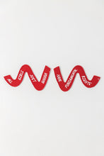 Charger l&#39;image dans la galerie, Straps personnalisées rouges pour baskets vegan pour femme tendance