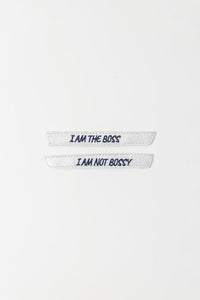 Straps Master Mind argentés pour baskets vegan tendance