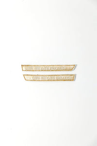 Straps Master Mind dorés pour baskets personnalisées pour femme