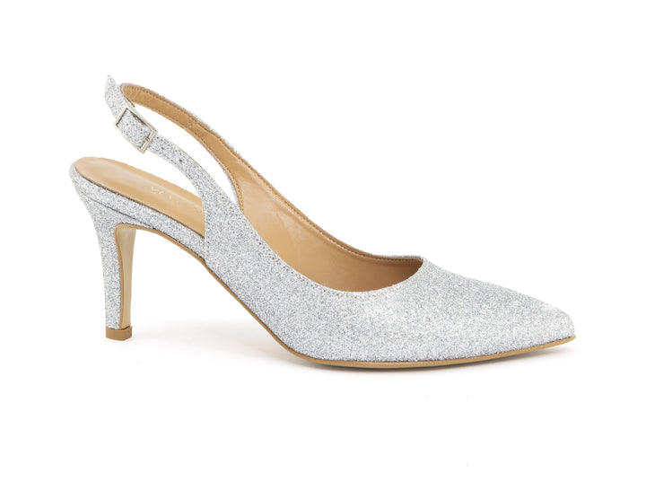 chaussures vegan à talons aiguilles paillettées