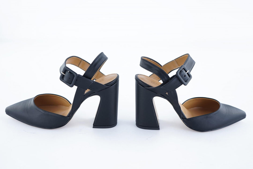 chaussures à talons noires conçues à partir d&