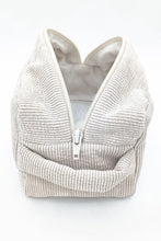 Load image into Gallery viewer, trousse en velours ecru