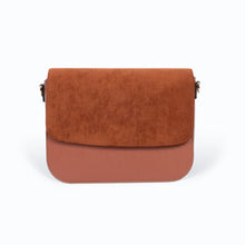 Charger l&#39;image dans la galerie, Sac vegan femme Brigitte Oxymore Camel – cuir de pomme Uppeal™