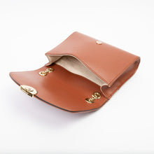 Load image into Gallery viewer, Sac vegan Mini Paname Camel – intérieur recyclé avec poche pratique