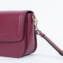 Load image into Gallery viewer, Brigitte Couture - sac vegan bordeaux style Parisien