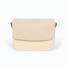 Charger l&#39;image dans la galerie, Sac vegan femme Brigitte Oxymore Bambou Sable – sac à main en cuir de pomme Uppeal™