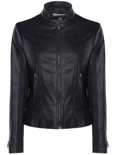 veste de moto racer noire