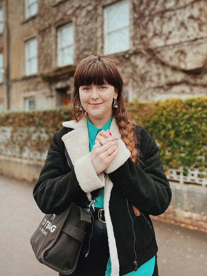 veste perfecto doublée en sherpa vegan