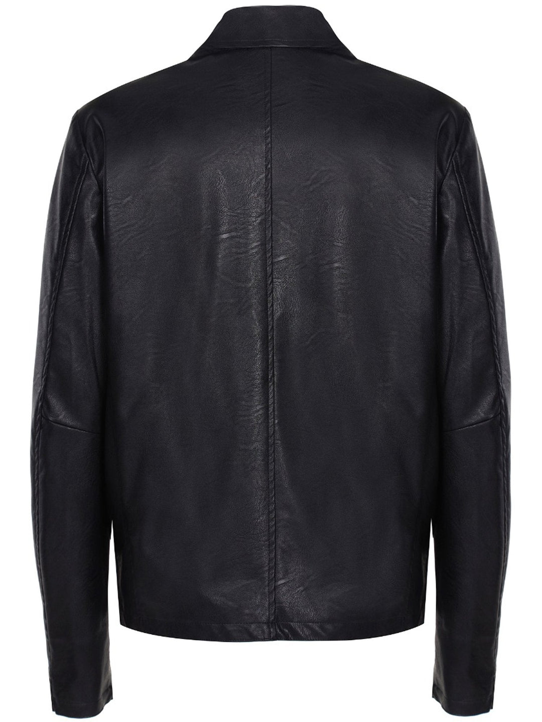 veste en cuir vegan homme