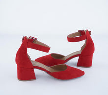 Charger l&#39;image dans la galerie, chaussures rouge veganes
