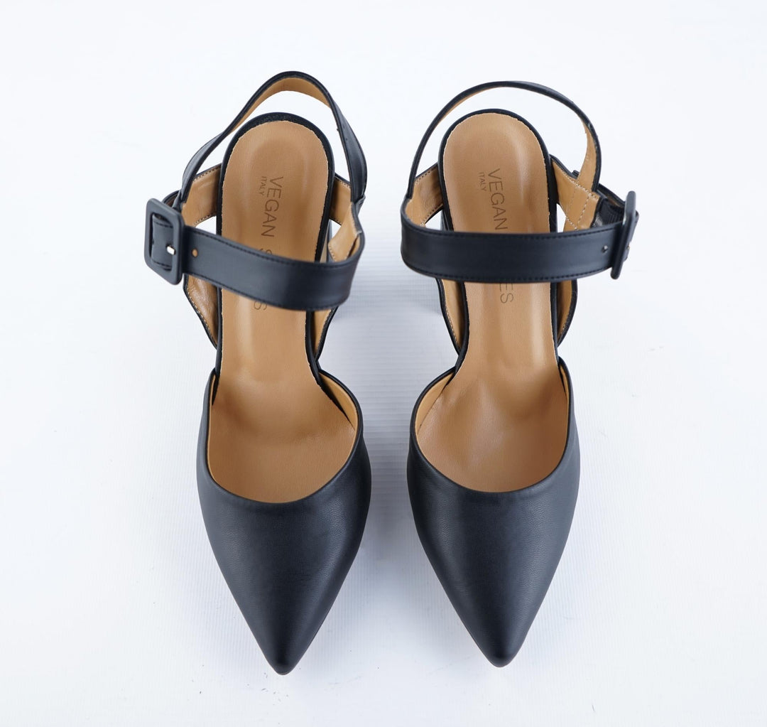 chaussures à talons noires conçues à partir d&