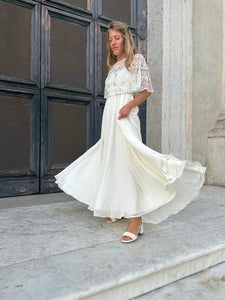 Chaussures de mariage blanche vegan