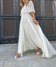 Charger l&#39;image dans la galerie, Chaussures de mariage blanche vegan