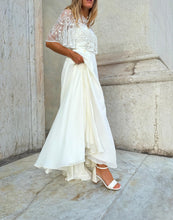 Charger l&#39;image dans la galerie, Chaussures de mariage blanche vegan