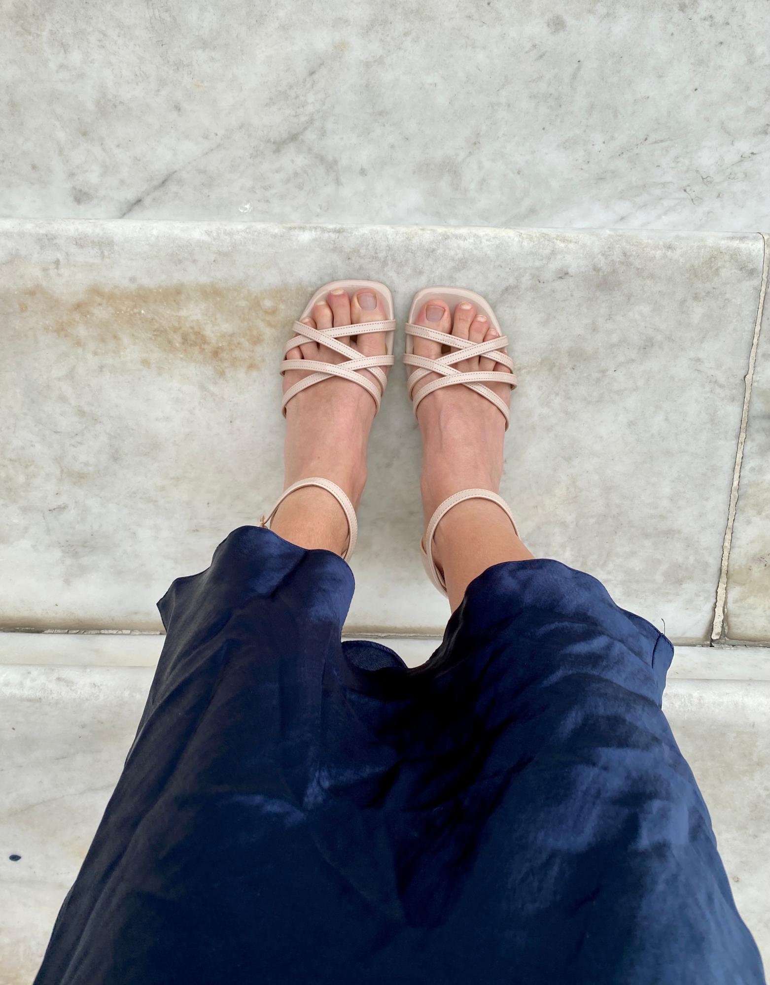 Vegan and Eco friendly Heeled Sandals Abby Rose Wedding Zebra Vegan Shop