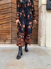 Charger l&#39;image dans la galerie, bottines noires vegan style vintage années 70