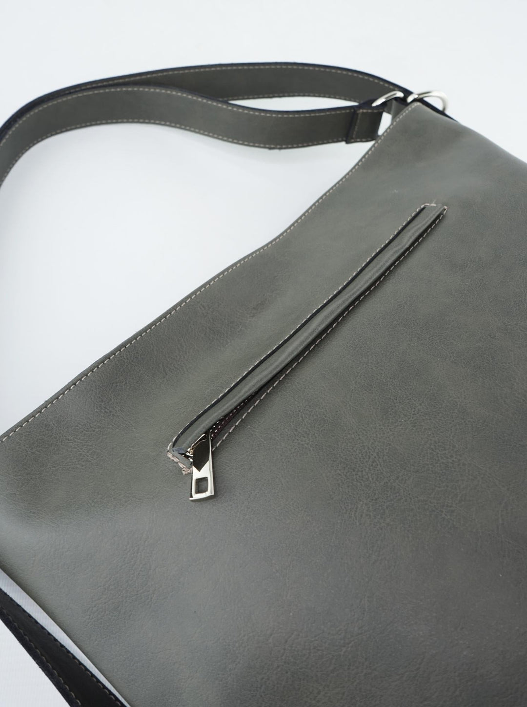 Grand sac vegan deux en un gris