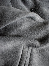 Charger l&#39;image dans la galerie, manteau vegan oversized gris