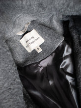 Charger l&#39;image dans la galerie, manteau vegan oversized gris
