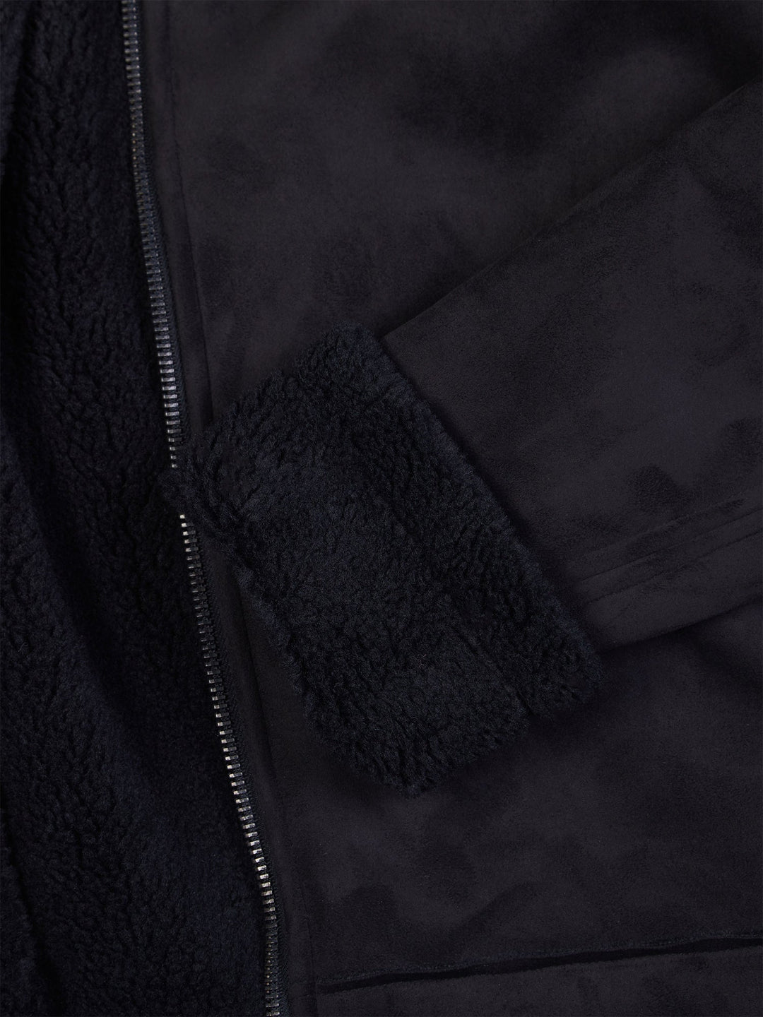 blouson aviateur vegan fourré