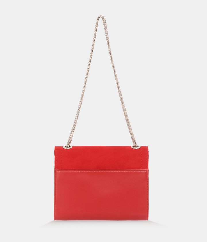 Sac pochette Mini Paname Oxymore rouge - clutch vegan et éthique - Ashoka Paris  Modifier le texte alternatif