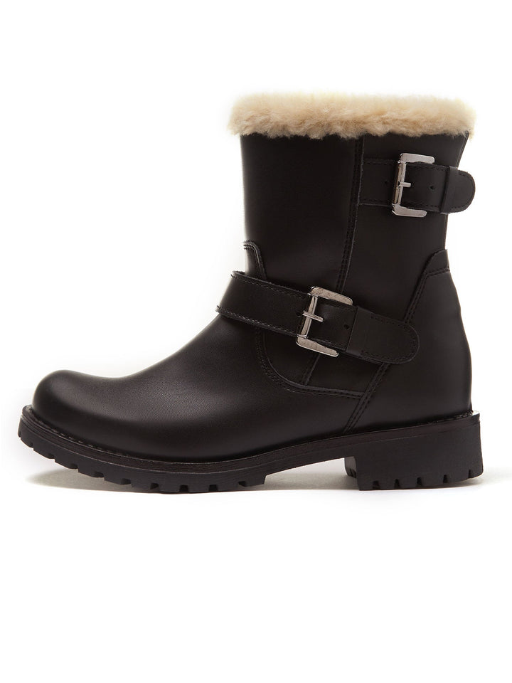 Bikerstiefel gefüttert
