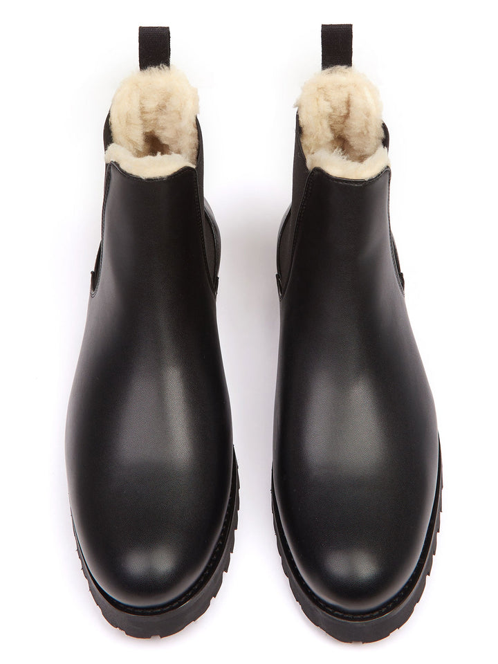 Luxury Chelsea Boots Furry
