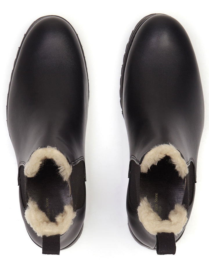 Luxury Chelsea Boots Furry
