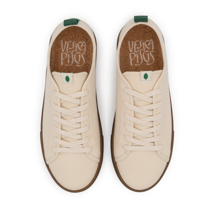 Nikola White &amp; brown sole
