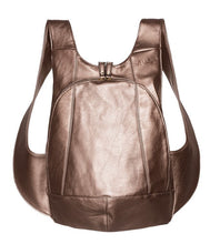 Charger l&#39;image dans la galerie, bronze metallic color Arsayo backpack