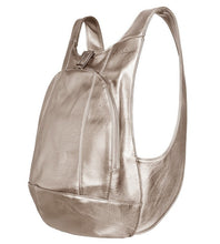 Load image into Gallery viewer, champagne metallic color Arsayo backpack
