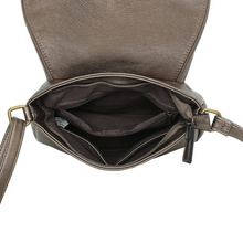 Charger l&#39;image dans la galerie, Sac vegane besace Arsayo bronze