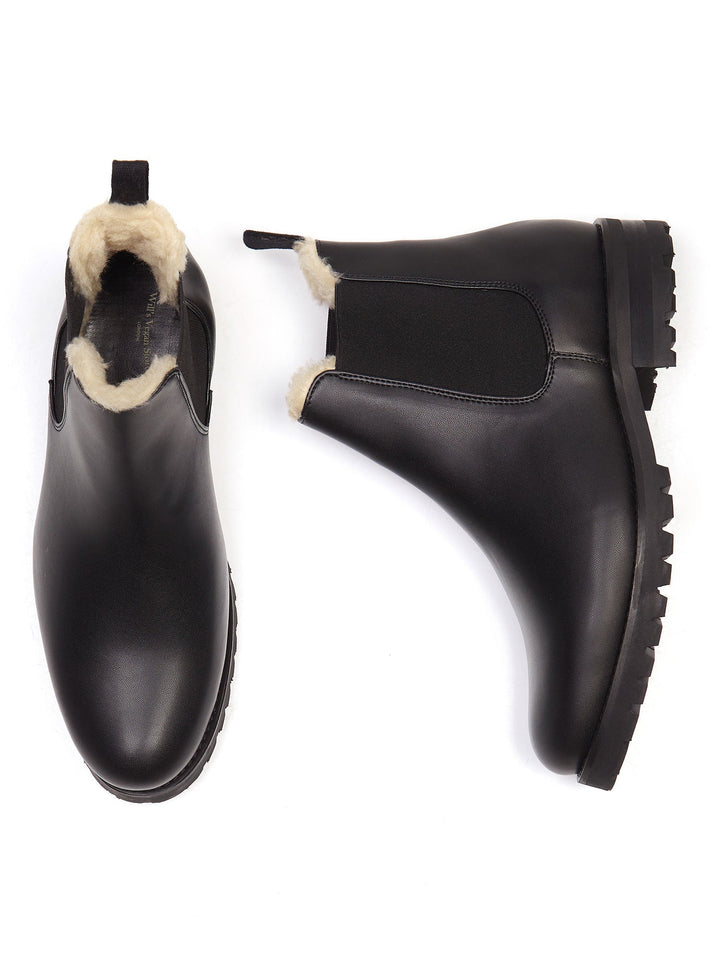 Luxury Chelsea Boots Furry