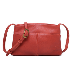 pochette végane Arsayo rouge BRIQUE