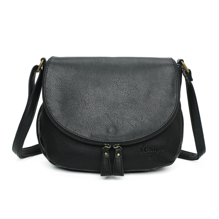 Sac vegane besace Arsayo noir